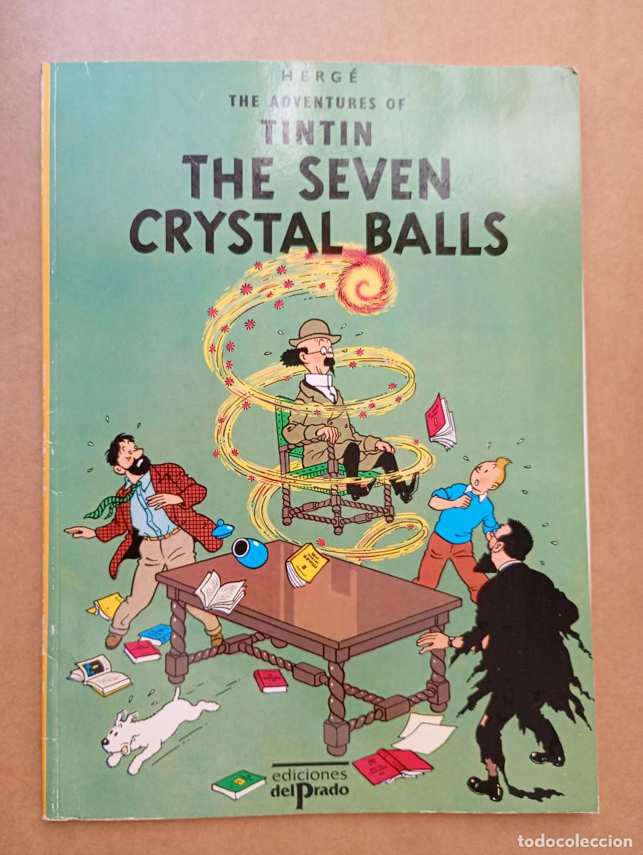 C&oacute;mics: THE ADVENTURES OF TINTIN - HERG&Eacute; - THE SEVEN CRYSTAL BALLS - EDICIONES DEL PRADO