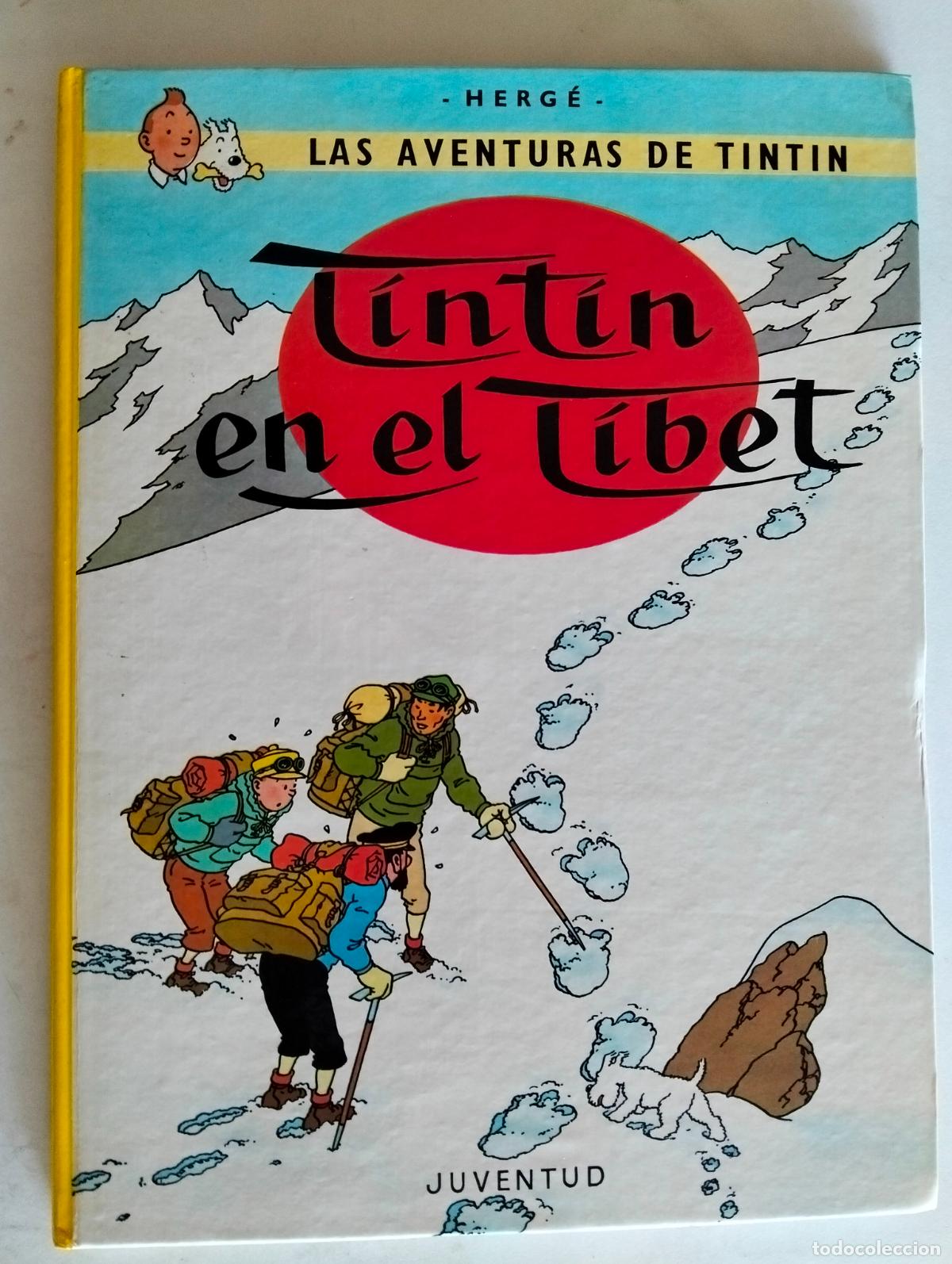 C&oacute;mics: TINTIN EN EL TIBET - HERGE, EDITORIAL JUVENTUD, A&Ntilde;O 1989, TAPA DURA