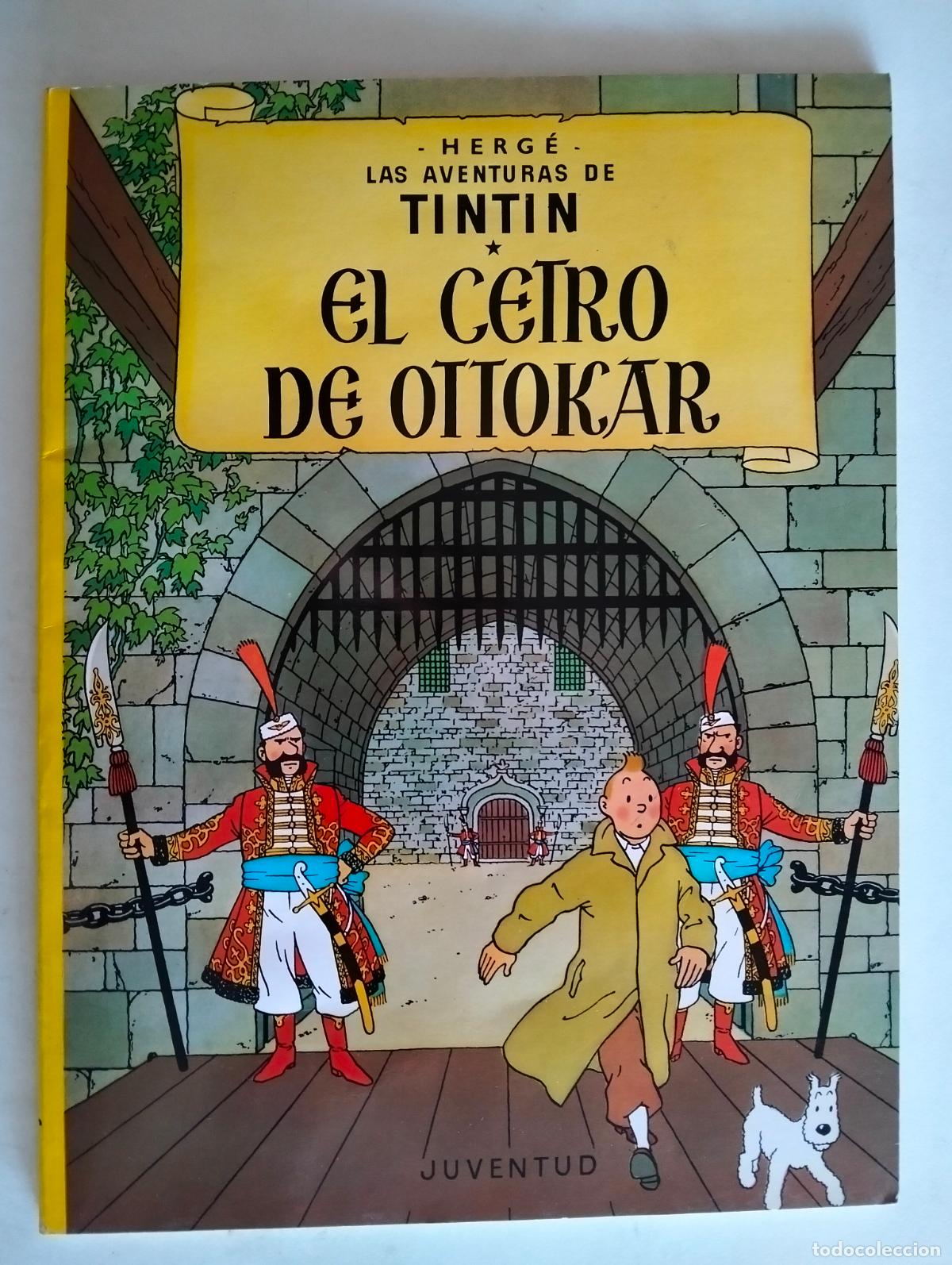 C&oacute;mics: TINTIN EL CETRO DE OTTOKAR - HERGE, EDITORIAL JUVENTUD, A&Ntilde;O 1989, TAPA BLANDA