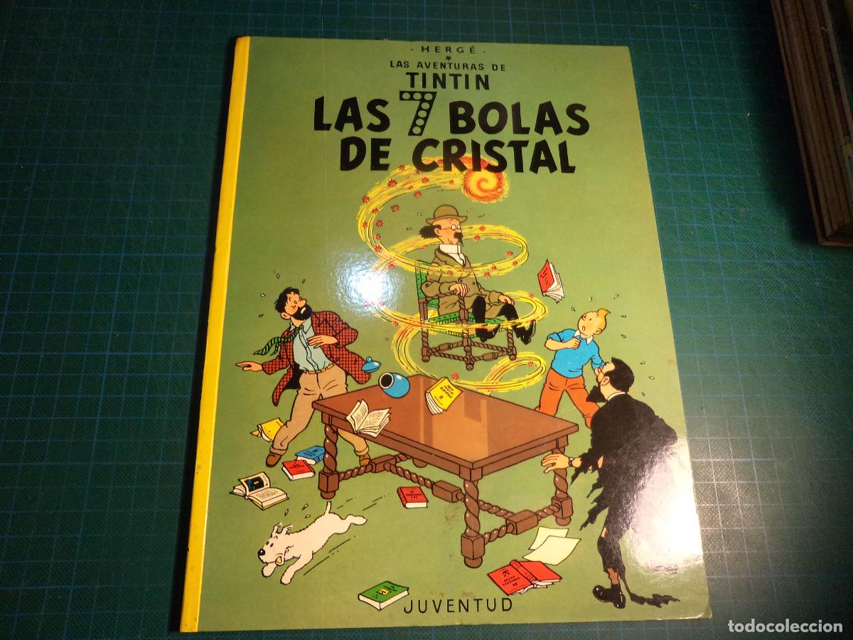 C&oacute;mics: Tintin. Las 7 bolas de cristal. Juventud. 16&ordf; edicion 1996. Rustica.