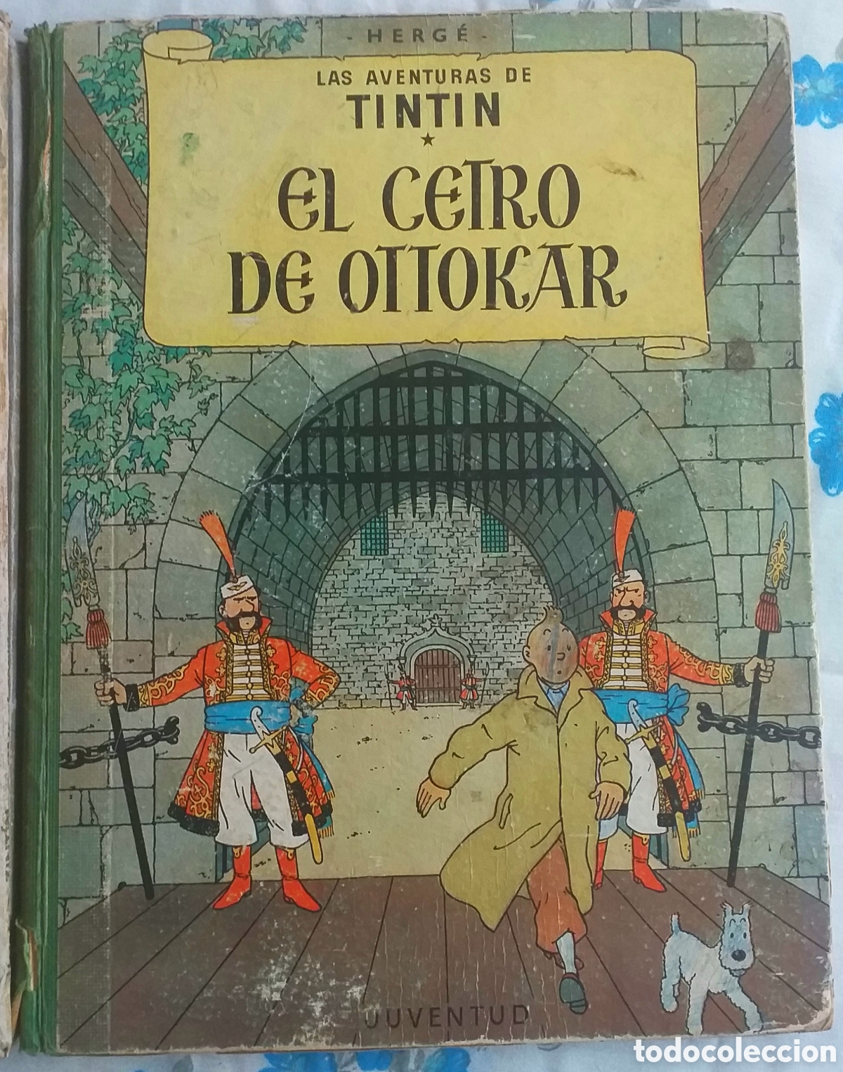 C&oacute;mics: TINTIN EL CETRO DE OTTOKAR - 2a. EDICION 1964