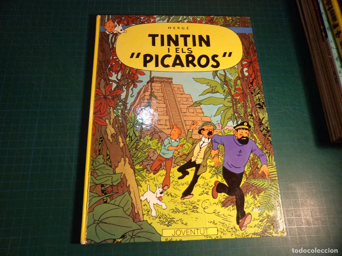 Comics : Tintin i els picaros. Juventut. 7&ordf; edicion. 1988. Catalan.
