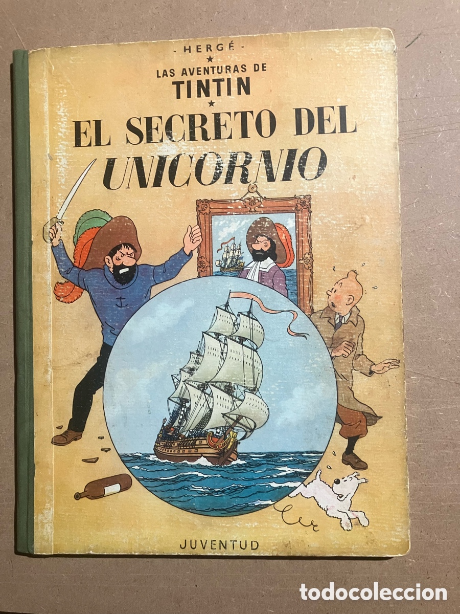 Comics : Tintin el secreto del unicornio primera