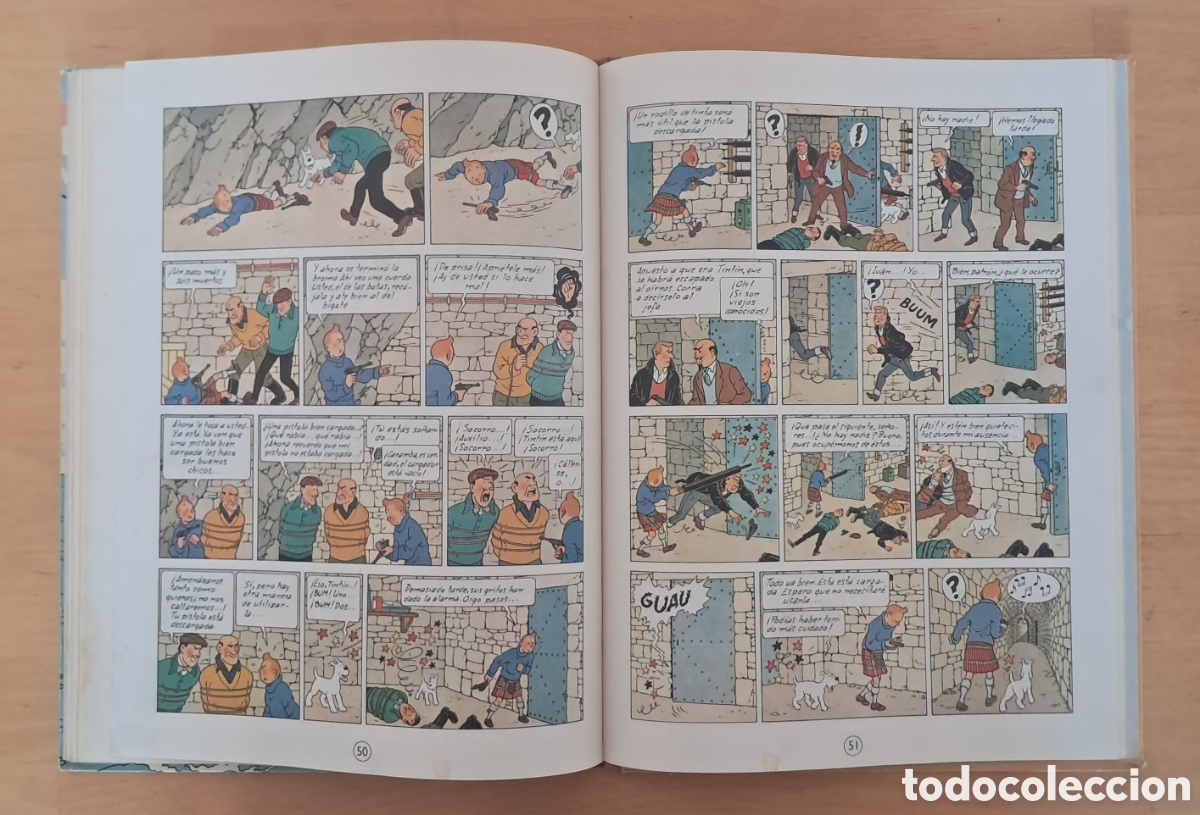 C&oacute;mics: TINTIN LA ISLA NEGRA 3&ordf; Edici&oacute;n Juventud - Foto 10