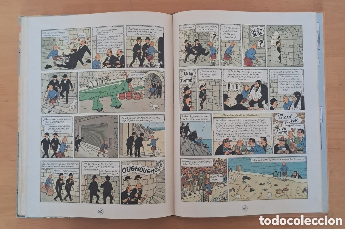 C&oacute;mics: TINTIN LA ISLA NEGRA 3&ordf; Edici&oacute;n Juventud - Foto 11