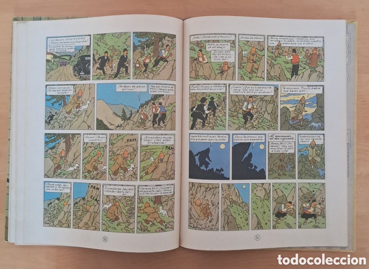 C&oacute;mics: TINTIN EL CETRO DE OTTOKAR 2&ordf; Edici&oacute;n Juventud - Foto 10