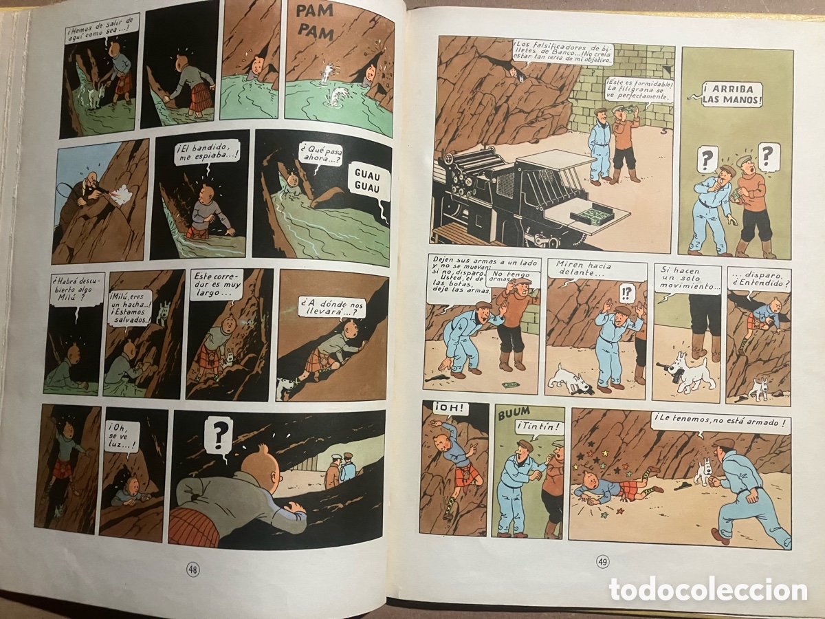 C&oacute;mics: Tintin la isla negra primera Edici&oacute;n - Foto 7