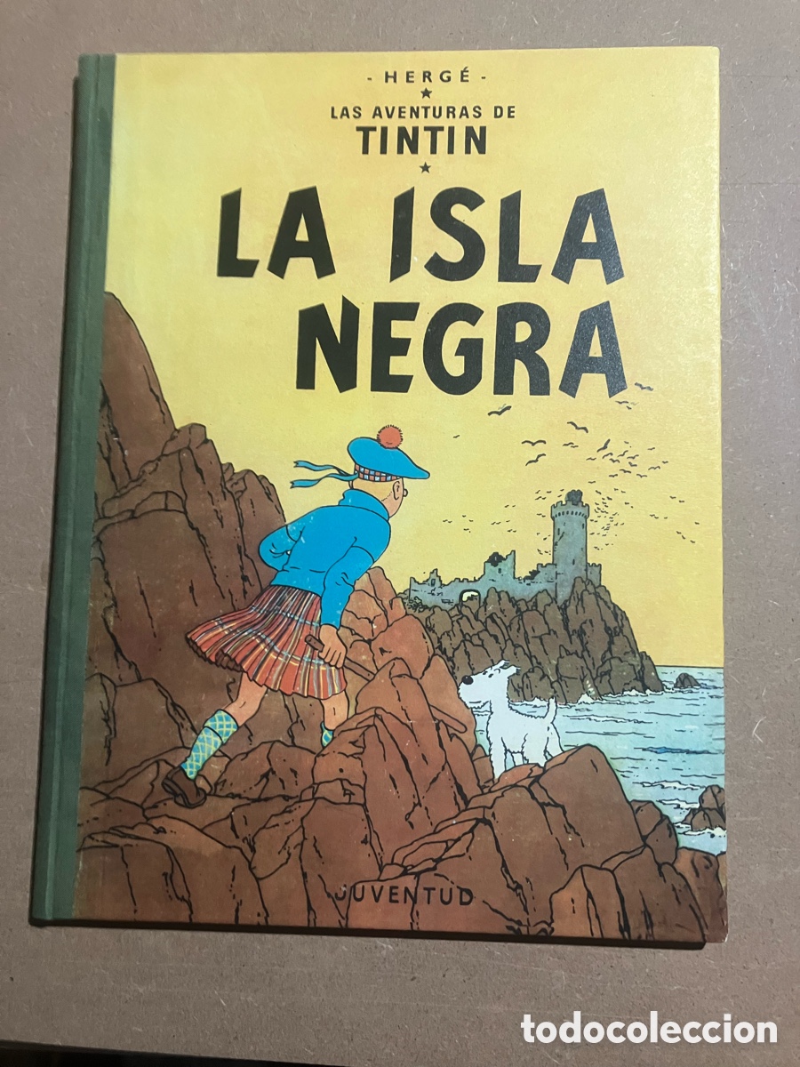 C&oacute;mics: Tintin la isla negra primera Edici&oacute;n