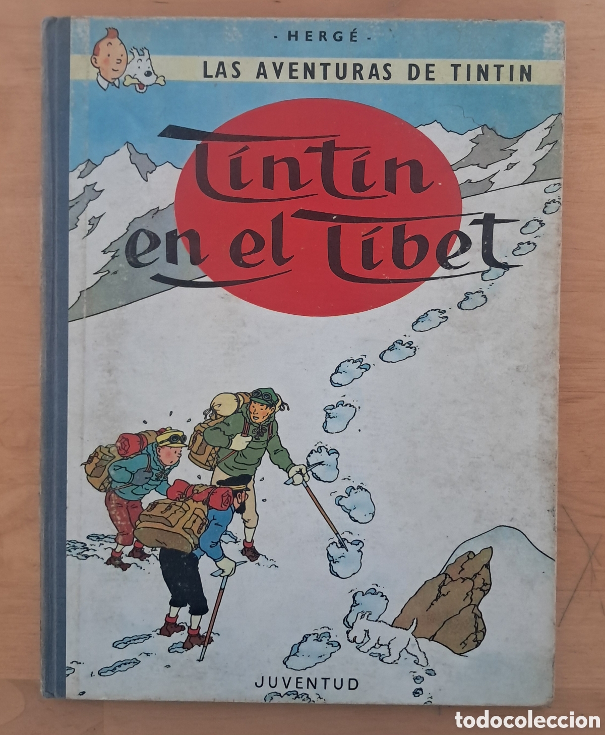 C&oacute;mics: Tint&iacute;n en el T&iacute;bet Edici&oacute;n 1965 Juventud lomo de tela