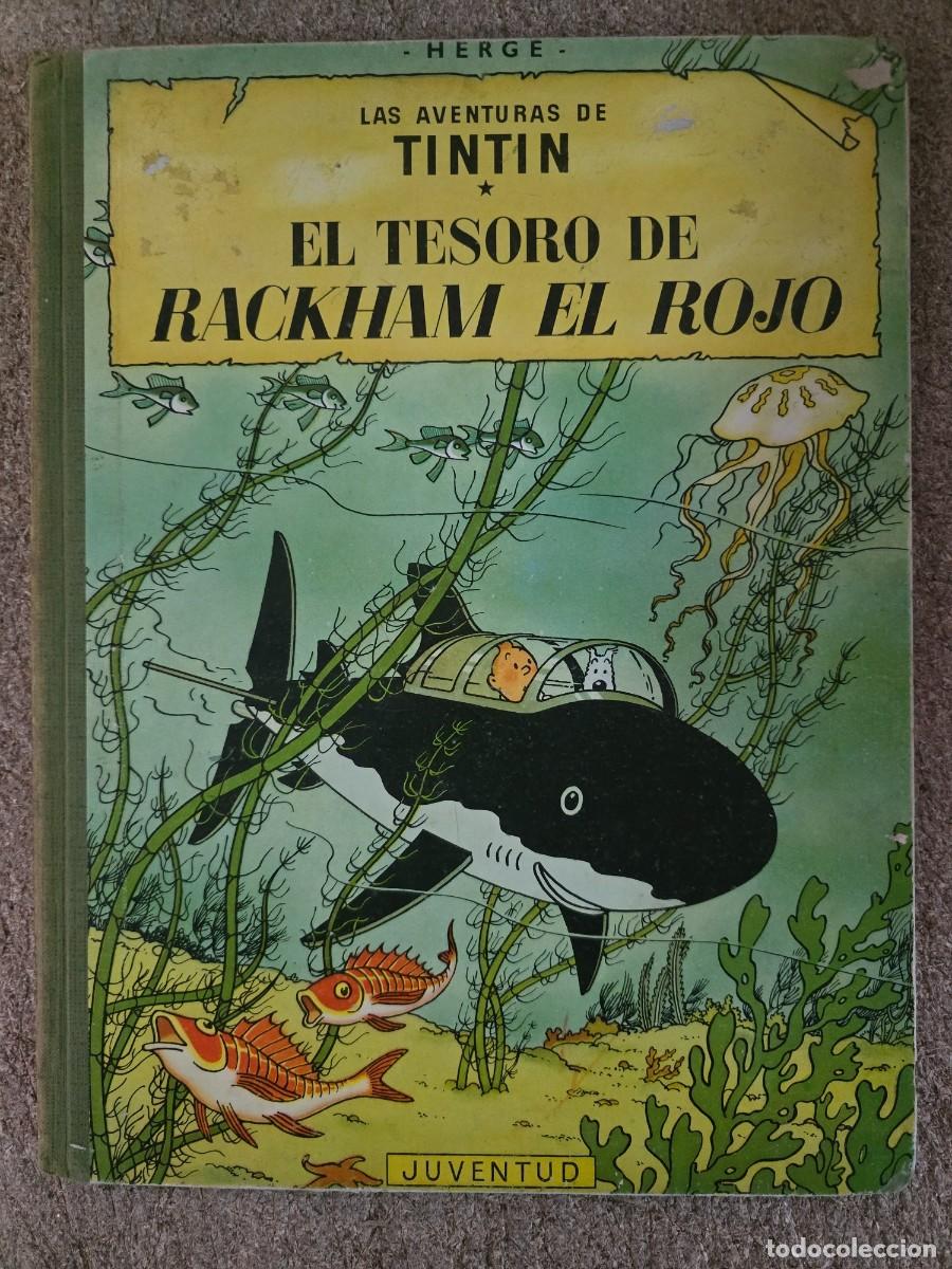 C&oacute;mics: Tintin.El Tesoro de Rackham el Rojo.Juventud 3&ordf; Edicion