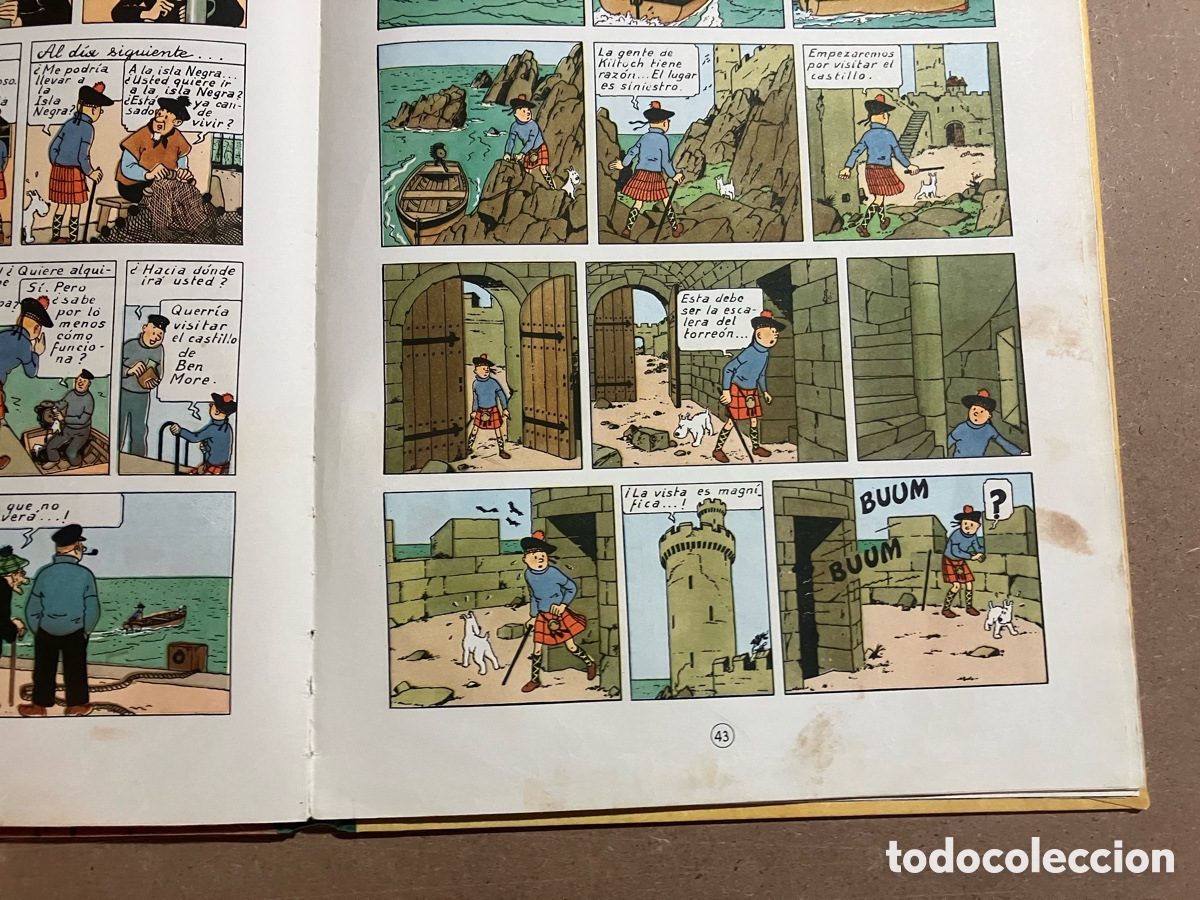 C&oacute;mics: Tintin La Isla Negra primera edicion - Foto 7