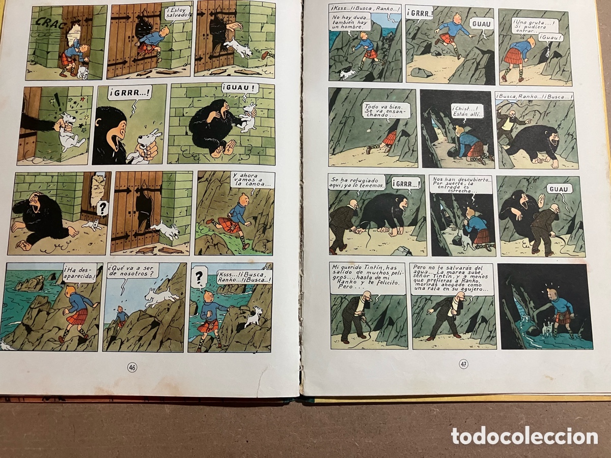 C&oacute;mics: Tintin La Isla Negra primera edicion - Foto 9