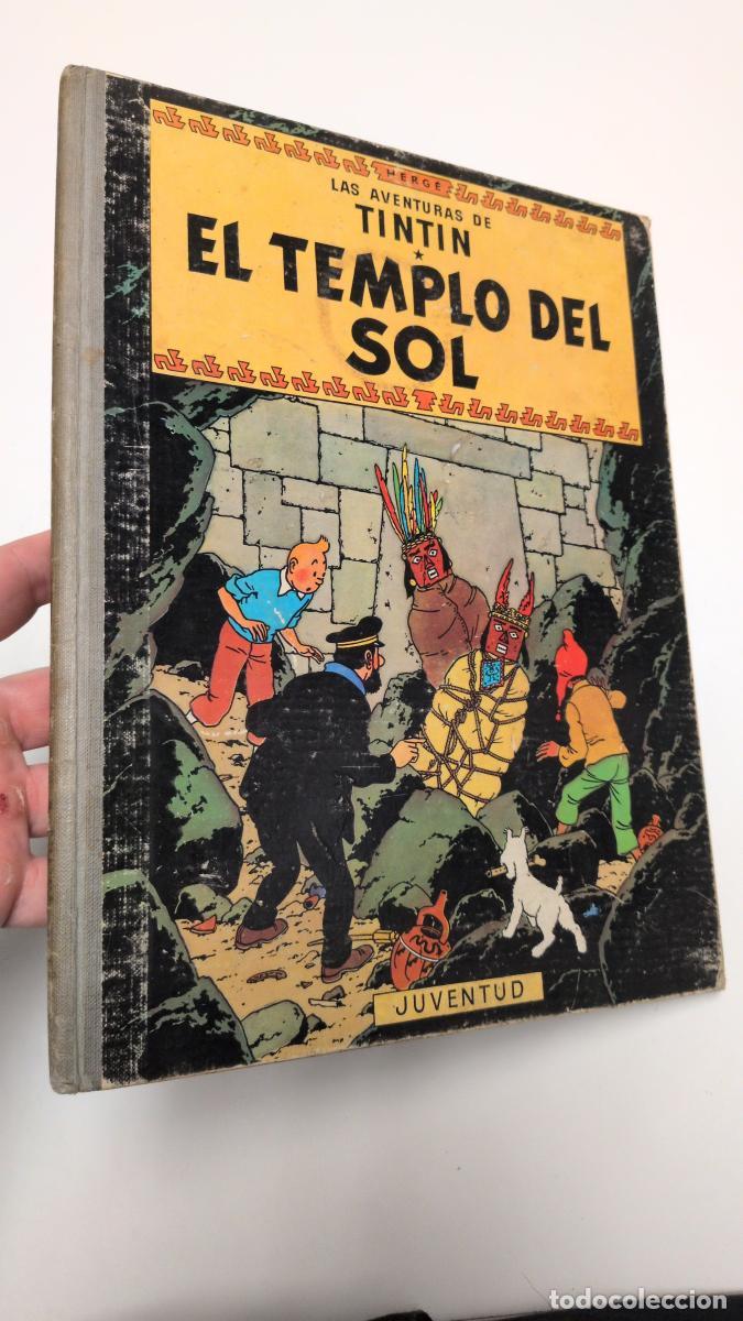 C&oacute;mics: El templo del sol. Las aventuras de Tint&iacute;n. - Herg&eacute;