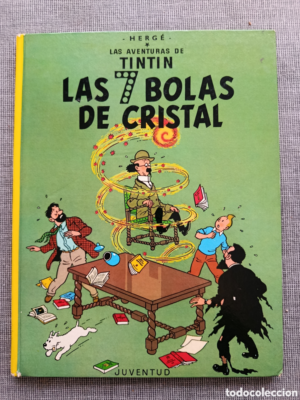 Comics: Las aventuras de Tintin. Las 7 bolas de cristal. 8&deg; edici&oacute;n 1983