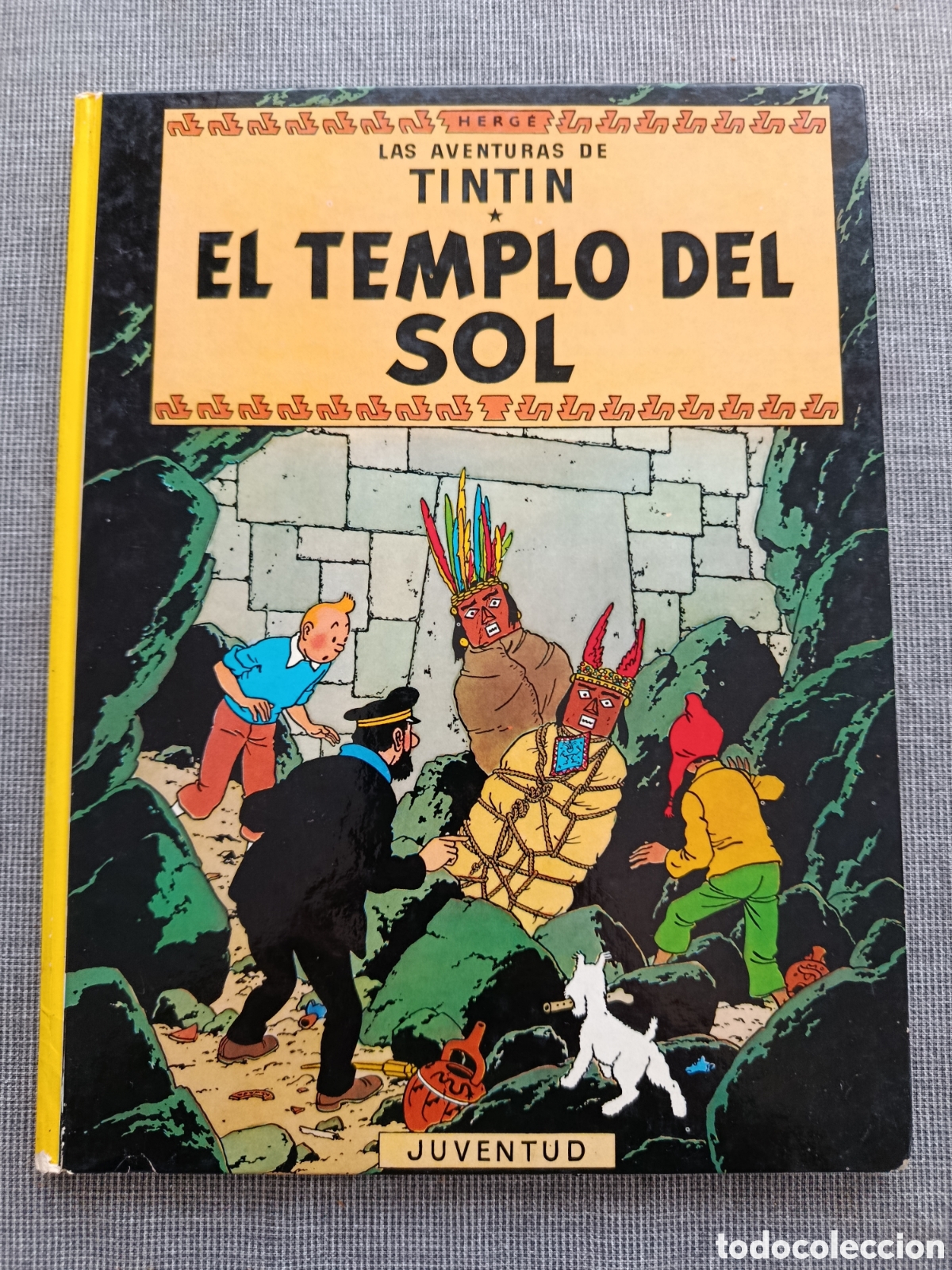 Comics: Las aventuras de Tint&iacute;n. El templo del sol. 7&deg; edici&oacute;n 1983