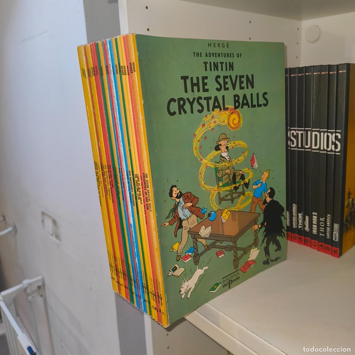 C&oacute;mics: Tint&iacute;n en ingl&eacute;s &ndash; Colecci&oacute;n completa 22 tomos