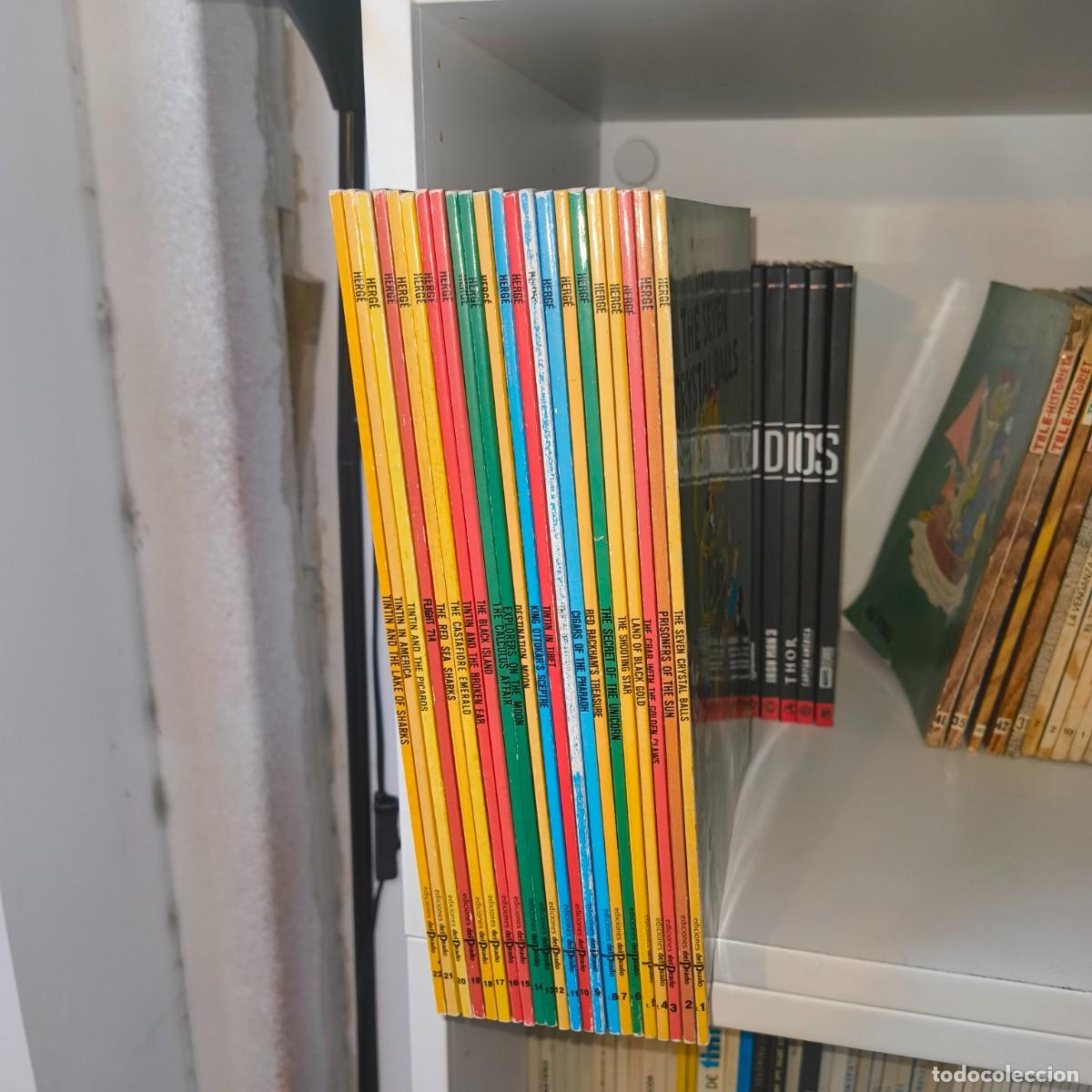 C&oacute;mics: Tint&iacute;n en ingl&eacute;s &ndash; Colecci&oacute;n completa 22 tomos - Foto 2