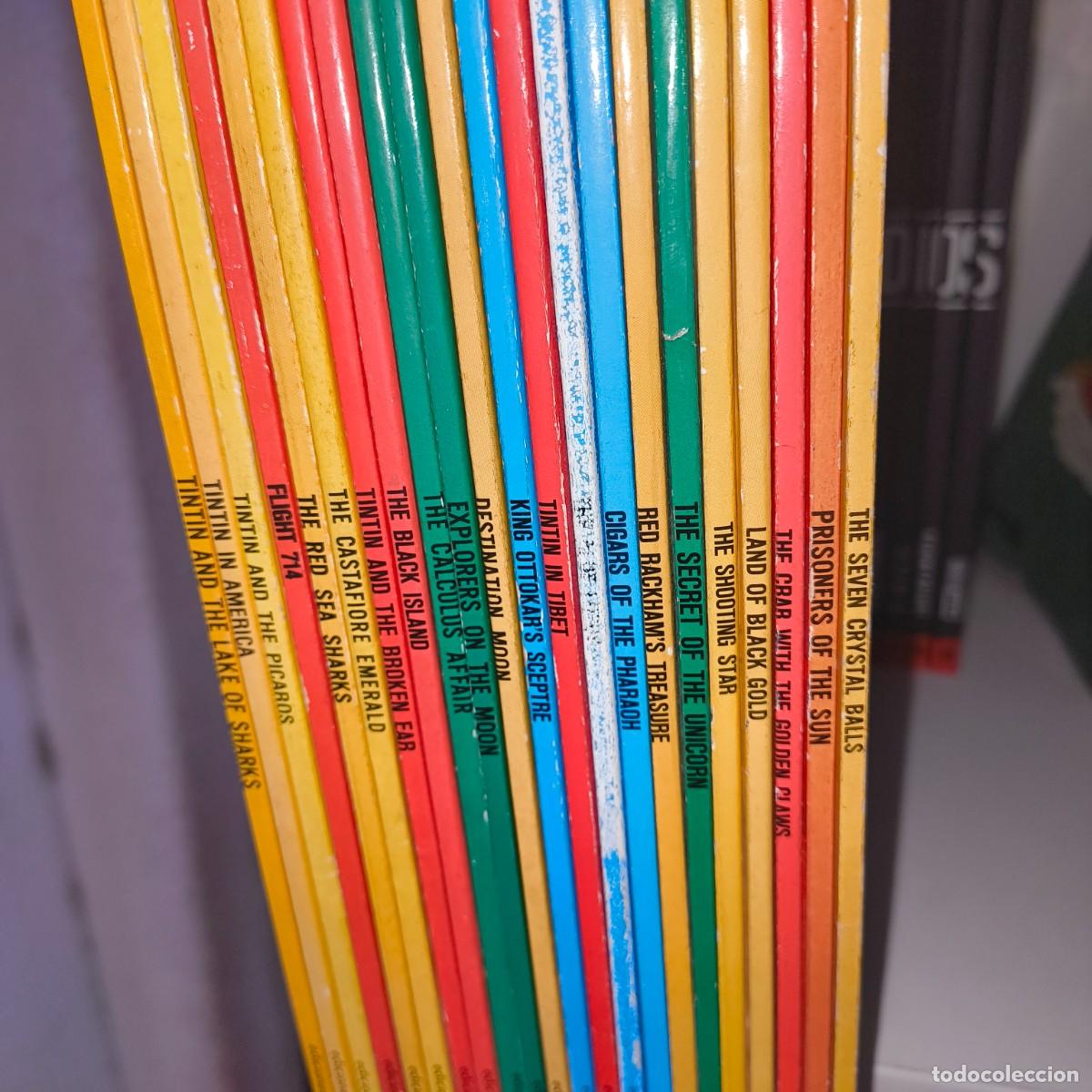 C&oacute;mics: Tint&iacute;n en ingl&eacute;s &ndash; Colecci&oacute;n completa 22 tomos - Foto 3