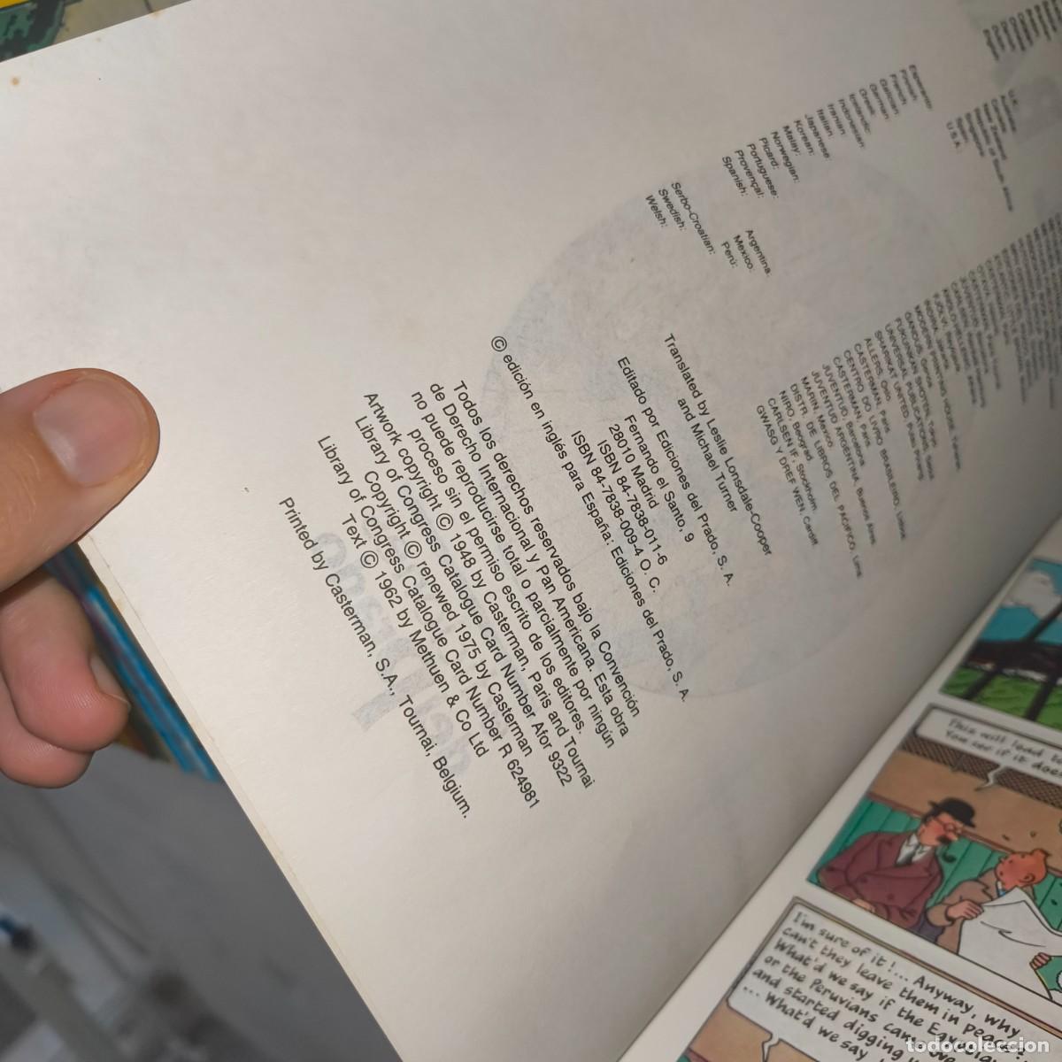 C&oacute;mics: Tint&iacute;n en ingl&eacute;s &ndash; Colecci&oacute;n completa 22 tomos - Foto 6