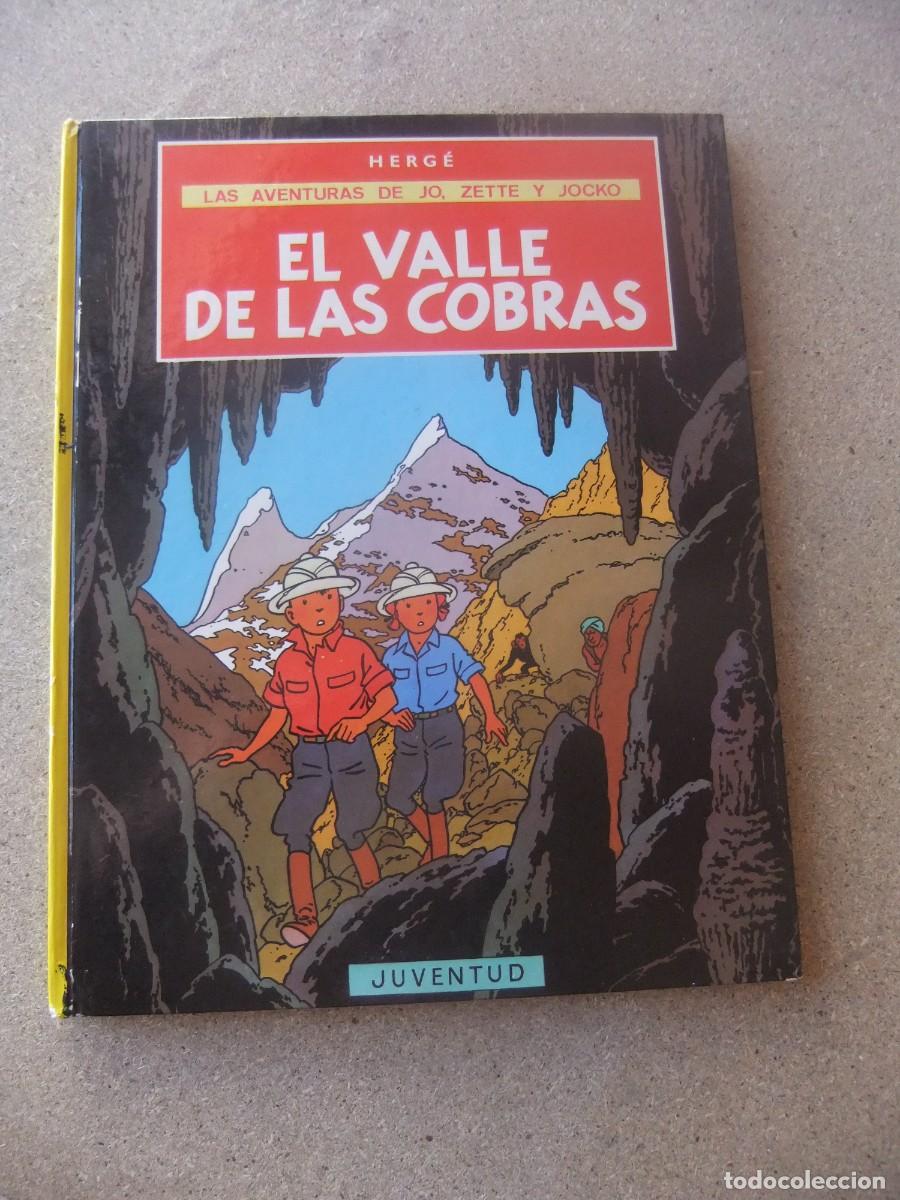 C&oacute;mics: EL VALLE DE LAS COBRAS LAS AVENTURAS DE JO, ZETTE Y JOCKO JUVENTUD