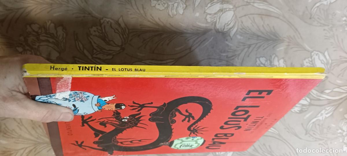 C&oacute;mics: COMIC TINTIN: EL LOTUS BLAU - EDITORIAL JOVENTUT TAPA DURA EN CATALAN (1981)