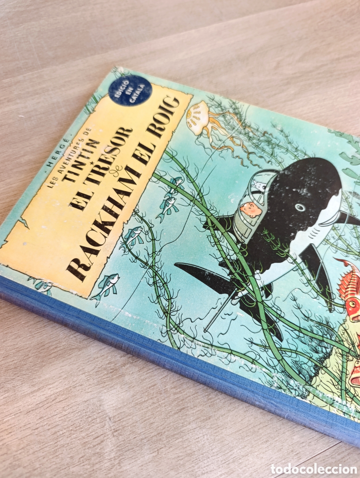 C&oacute;mics: Tintin El Tresor de Rackham el Roig primera edicion