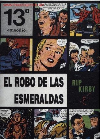 C&oacute;mics: Rip Kirby  -  Epsidodio 13&ordm;  -  Magerit 1.995 - Foto 1