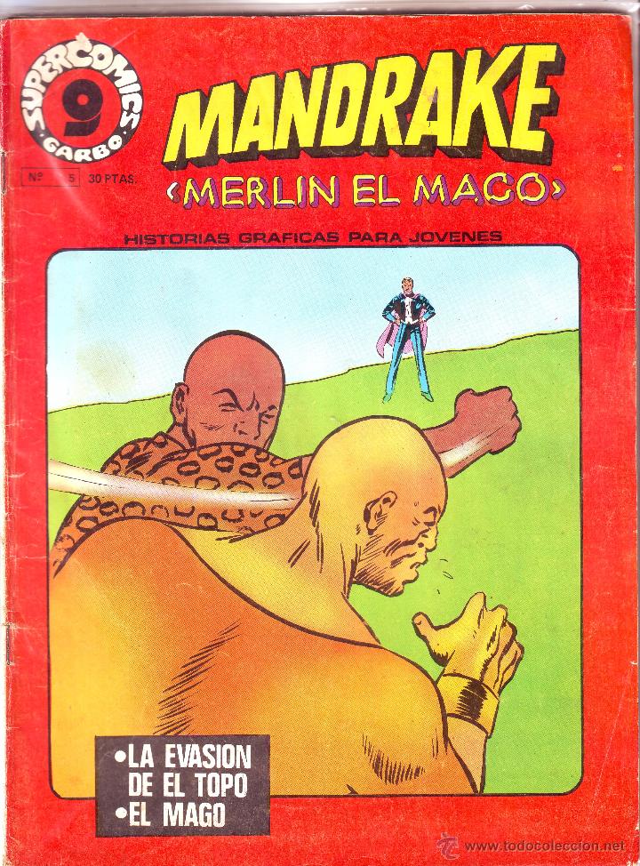 C&oacute;mics: MANDRAKE. MERLIN EL MAGO - Foto 1