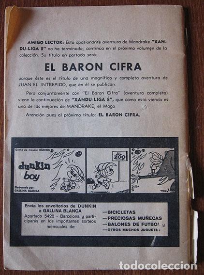 C&oacute;mics: H&Eacute;ROES MODERNOS - N&Uacute;MERO 23 - MANDRAKE EL MAGO - EDITORIAL DOLAR - Foto 2