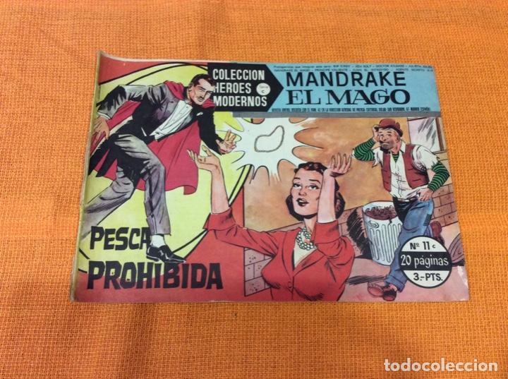 C&oacute;mics: Mandrake El Mago. Colecci&oacute;n H&eacute;roes Modernos.Numero 11. - Foto 1