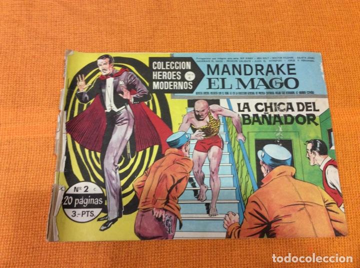C&oacute;mics: Mandrake El Mago. Colecci&oacute;n H&eacute;roes Modernos.Numero 2. - Foto 1