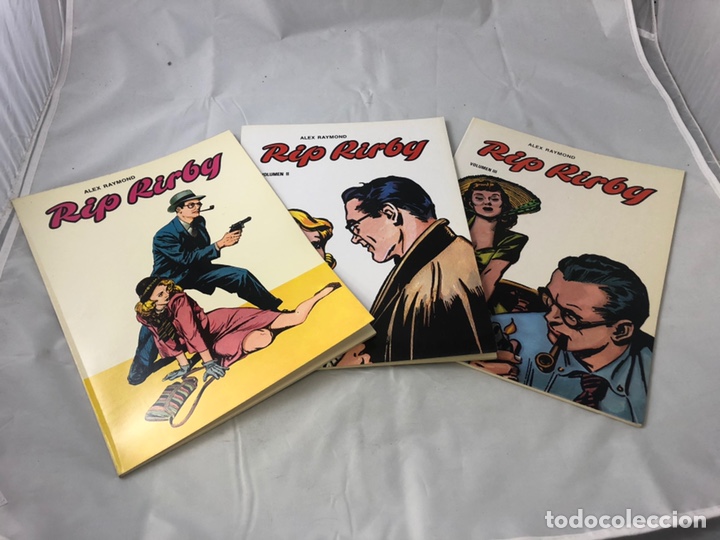 C&oacute;mics: Coleccion completa. Rip kirby. Alex Raymond. 3 tomos. - Foto 1