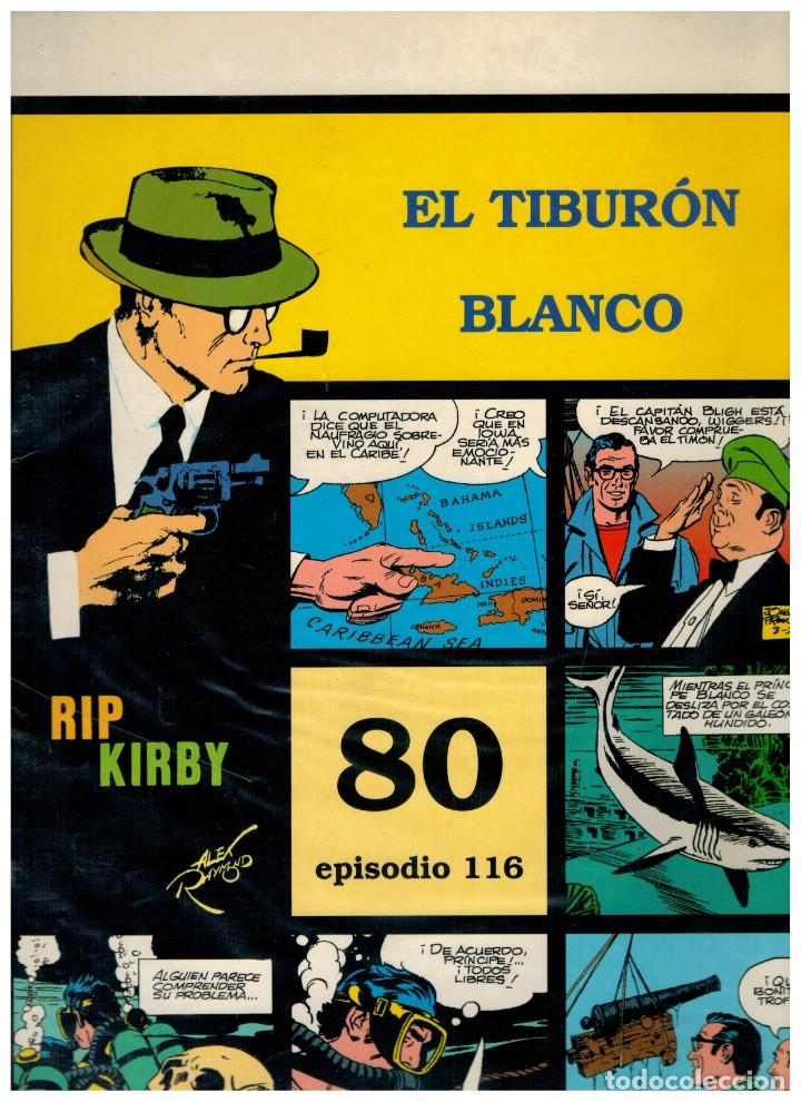 RIP KIRBY. EPISODIO 116 - EUROCLUB MAGERIT - NUEVO. ENFUNDADO. (Tebeos y Comics - Magerit - Rip Kirby)