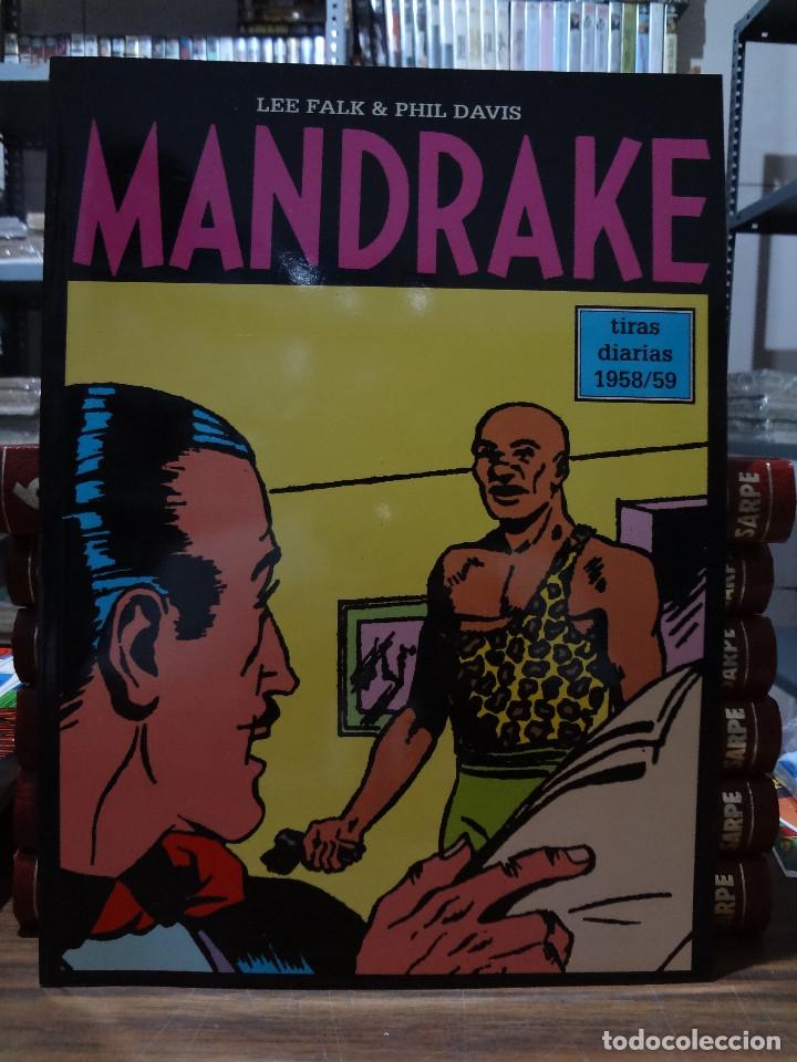 MANDRAKE TIRAS DIARIAS 1958/59 - LEE FALK & PHIL DAVIS - EUROCLUB MAGERIT - TOMO 45 (Tebeos y Comics - Magerit - Mandrake)
