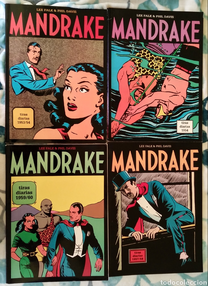 Cómics: Pack Mandrake 4 números Magerit - Foto 1 - 300733563
