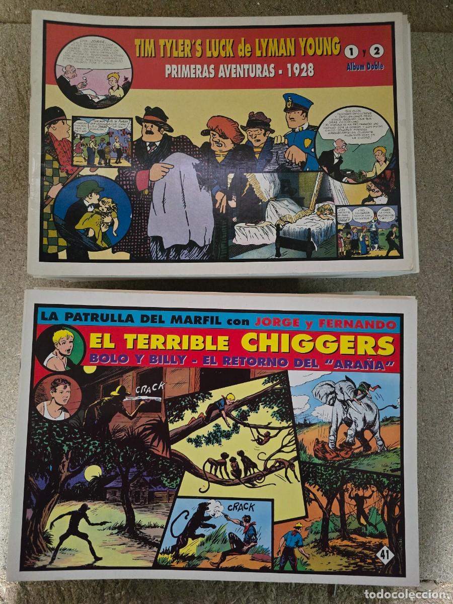 C&oacute;mics: Jorge y Fernando.Completa 77 Tebeos.Magerit 34x24 cm