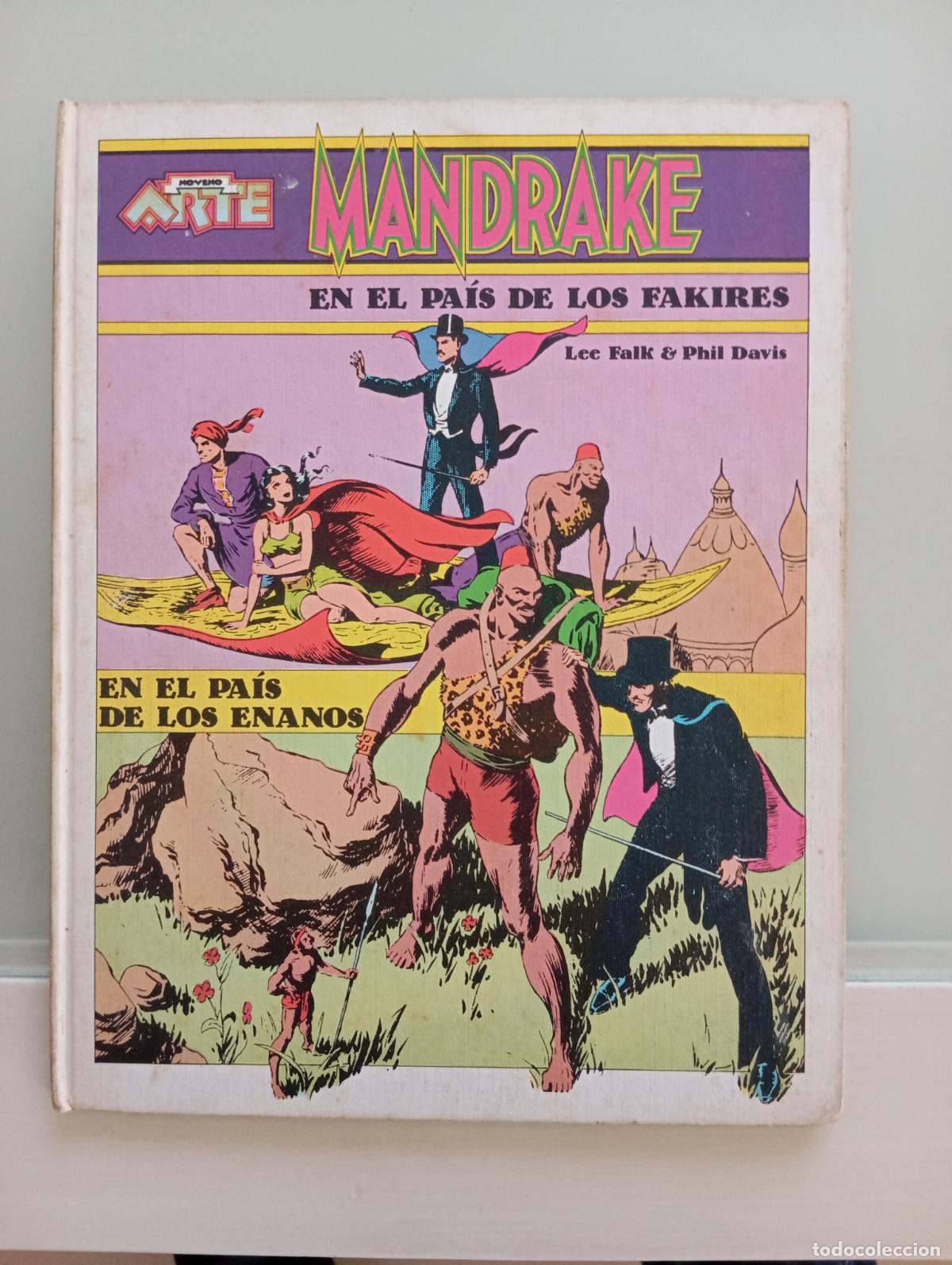 C&oacute;mics: NOVENO ARTE. MANDRAKE -EN EL PA&Iacute;S DE LOS FAKIRES- LEE FALK & PHIL DAVIS. PALA 1973.