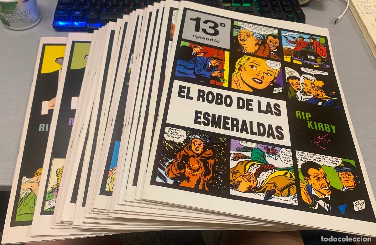 C&oacute;mics: RIP KIRBY / LOTE CON 24 EPISODIOS, DEL 13 AL 36 (ALEX RAYMOND / MAGERIT