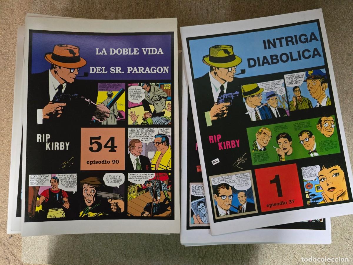C&oacute;mics: Rip Kirby.Lote 117 Tebeos.Magerit.faltan cuatro para completar coleccon