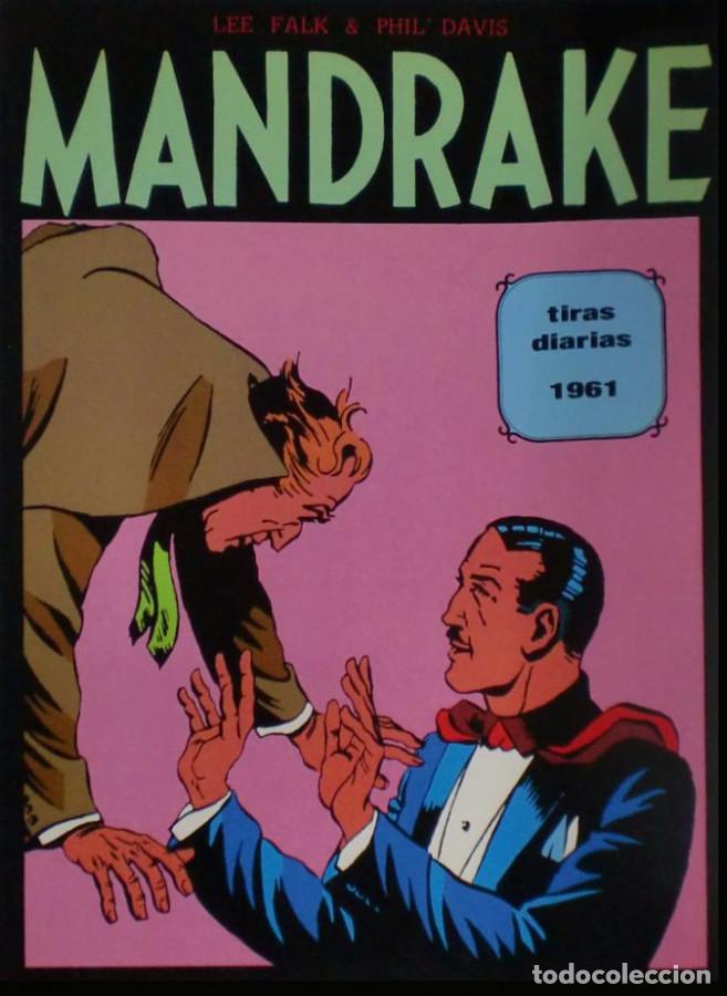 C&oacute;mics: MANDRAKE N&ordm; 2 1961 - TIRAS DIARIAS - EUROCLUB MAGERIT - MUY BUEN ESTADO