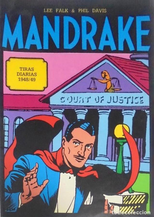 C&oacute;mics: MANDRAKE N&ordm; 4 1948 / 49 - TIRAS DIARIAS - EUROCLUB MAGERIT - MUY BUEN ESTADO