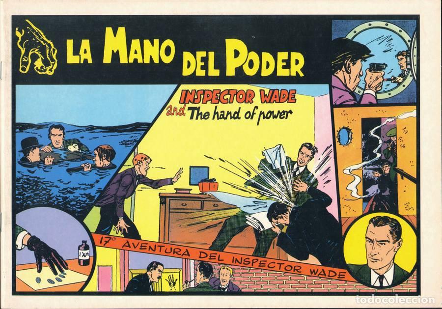 Comics: INSPECTOR WADE - 17&ordf; AVENTURA - LA MANO DEL PODER - MAGERIT - MUY BUEN ESTADO
