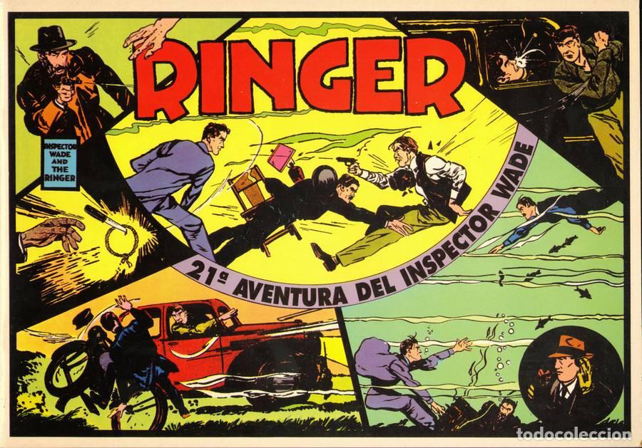 C&oacute;mics: INSPECTOR WADE - 21&ordf; AVENTURA - RINGER - MAGERIT - MUY BUEN ESTADO