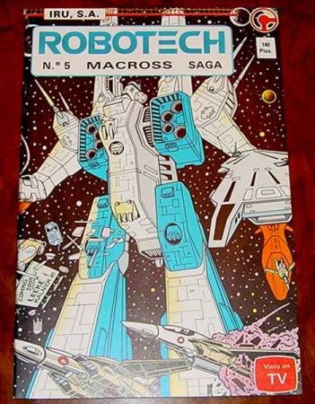 C&oacute;mics: COMIC ROBOTECH N&ordm; 5 MACROSS SAGA, EL PRINCIPIO DEL MANGA, TRANSFORMERS - Foto 1