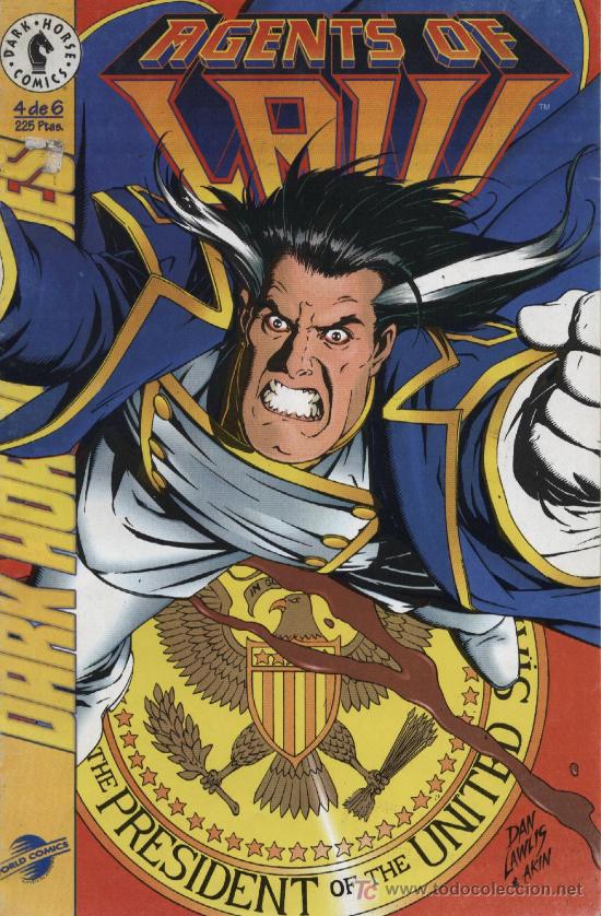 Comics: Agents Of Law  -  n&ordm; 4 de 6  -  Darks Horse Comics