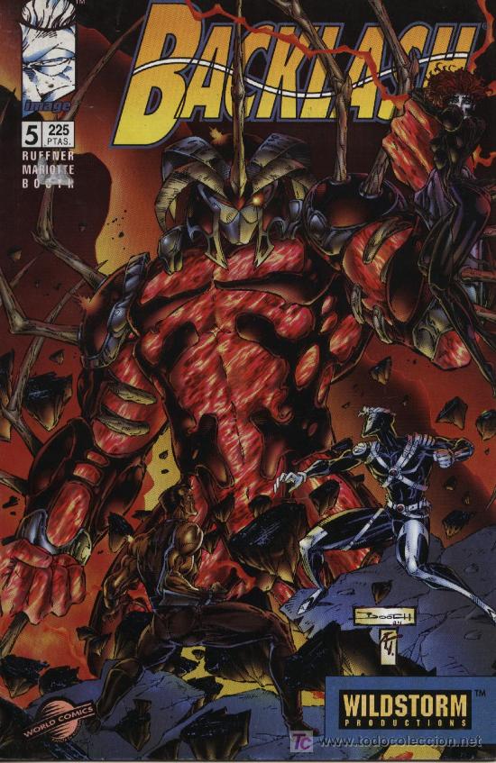 C&oacute;mics: Backlash  -  n&ordm; 5  -  Ed. Planeta 1995 Image - Foto 1
