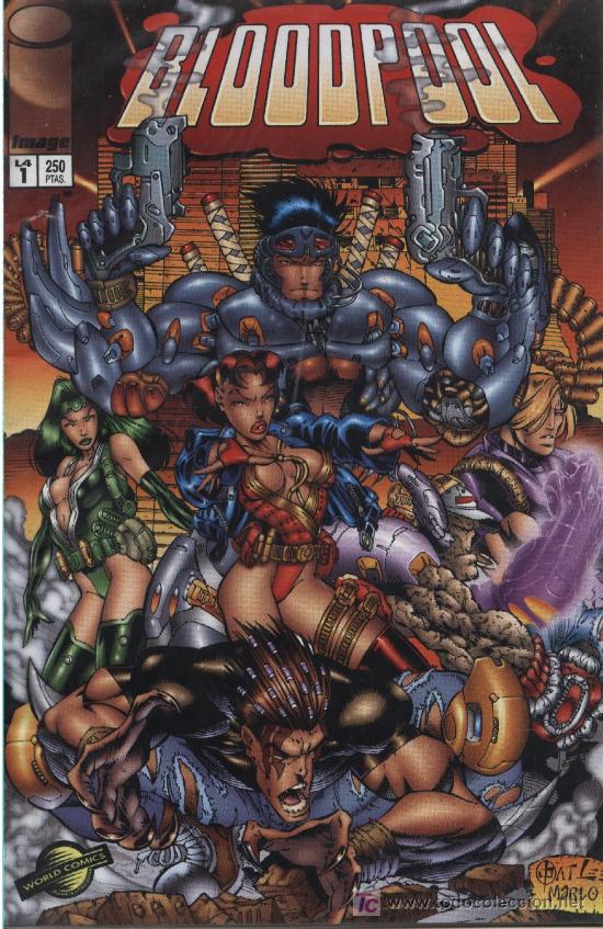 Comics: Bloodpool  -  n&ordm; 1 de 4  -  Image 1997