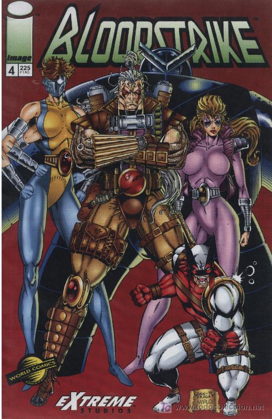 Comics: Bloodstrike  -  n&ordm; 4  -  Image 1995