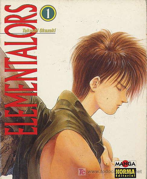 Fumetti: ELEMENTALORS 1 - TAKESHI OKAZAKI - NORMA - 1995 - TAPAS CART&Oacute;N BLANDO - 160 P&Aacute;GINAS BLANCO Y NEGRO