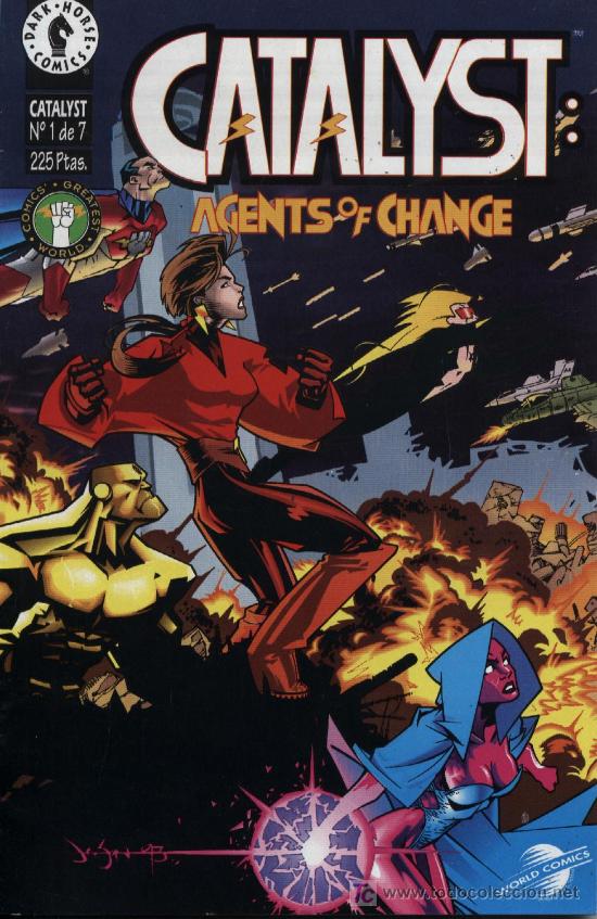 Comics : Catalyst: Agents Of Change  -  n&ordm; 1 de 7  -  Darks HOrse 1996